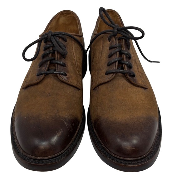 FRYE Men\'s James Leather Oxford Derby Shoes Plain Toe Brown Size 8.5 D 3484596‎ main image 9